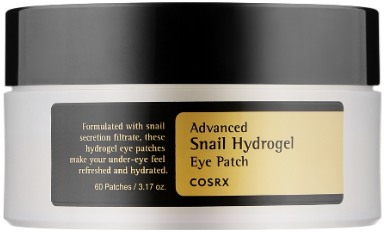 Hydrożelowe płatki pod oczy Cosrx Advanced Snail Hydrogel Eye Patch z mucyną ślimaka 60 szt (8809598452305) - obraz 1