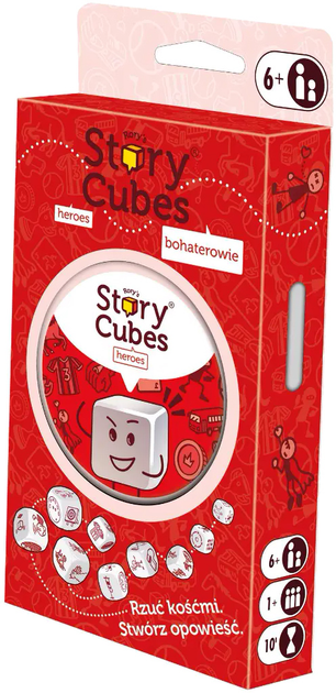 Настільна гра Rebel Story Cubes: Герої (3558380077114) - зображення 1