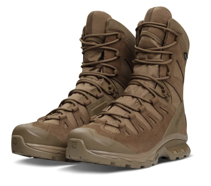 Чоловічі Зимові черевики Берці Salomon Quest 4D Forces High GTX , колір койот, розмір 44 2/3, 29 см Польові, тактичні - зображення 1