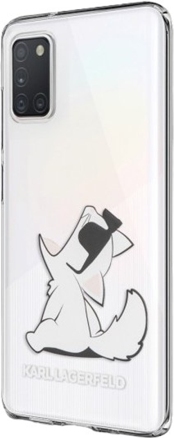 Панель Karl Lagerfeld Choupette Fun do Samsung Galaxy A31 Transparent (3700740478929) - зображення 1
