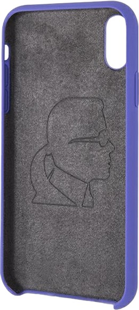 Панель Karl Lagerfeld Silicone do Apple iPhone Xr Violet (3700740435557) - зображення 2