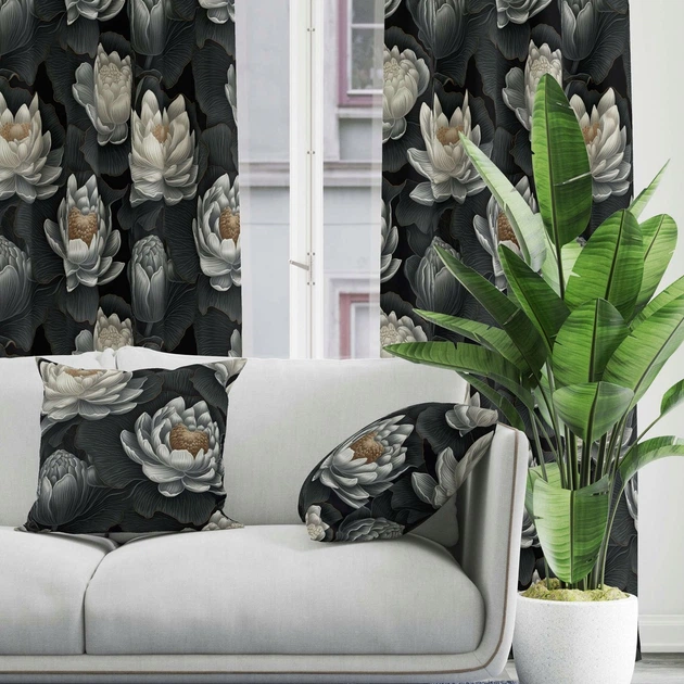 Готова напівзатемнювальна штора Soovi Home 140 х 250 см на тасьмі Lotus (14559876046) - Фото 3 Готова напівзатемнювальна штора Soovi Home 140 х 250 см на тасьмі Lotus (14559876046) - изображение 3