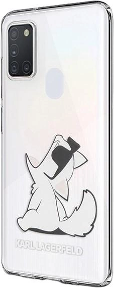 Панель Karl Lagerfeld Choupette Fun do Samsung Galaxy M21 Transparent (3700740478912) - зображення 1