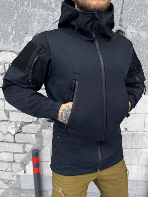 Тактична куртка Logos-Tac Soft Shel XXL чорний - зображення 1