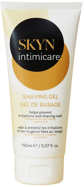 Żel do golenia Unimil Skyn Intimicare delikatny 150 ml (5011831101137) - obraz 1