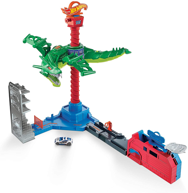 Игровой набор Хот Вилс Воздушная Атака Дракона Hot Wheels Air Attack ...