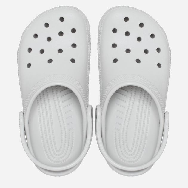Chodaki chłopięce Crocs Classic Clog TCR206990 24-25 Szare (196265215812) - obraz 4