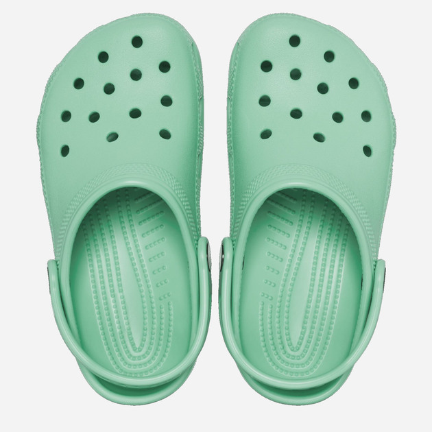 Chodaki dziecięce dla dziewczynki Crocs Classic Clog TCR206990 27-28 Miętowe (196265271238) - obraz 4