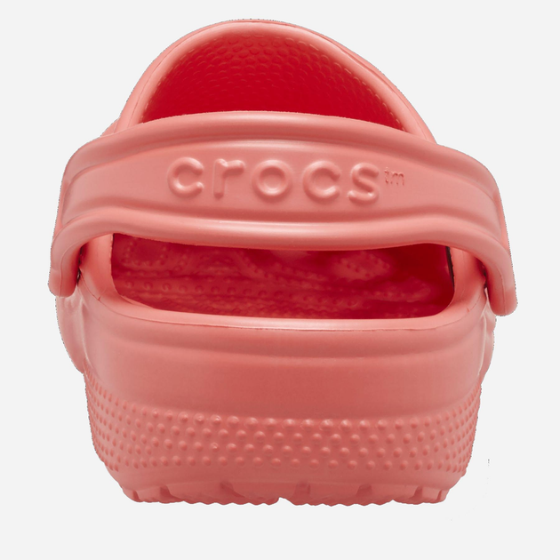 Дитячі крокси-сабо для дівчинки Crocs Classic Clog TCR206990 25-26 Коралові (196265304516) - зображення 5