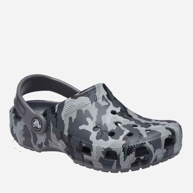 Chodaki chłopięce Crocs Classic Camo Clog TCR207593 25-26 Kamuflażowe (191448896604) - obraz 3