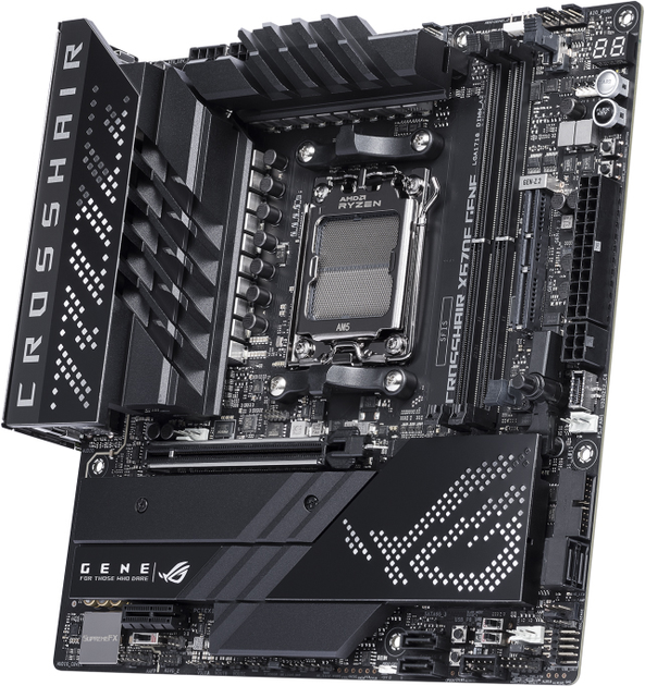 Материнська плата Asus ROG Crosshair X670E Gene (sAM5, AMD X670, PCI-Ex16) - зображення 3