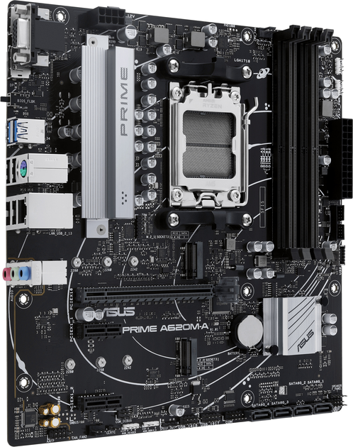 Płyta główna Asus PRIME A620M-A-CSM (sAM5, AMD A620, PCI-Ex16) - obraz 2