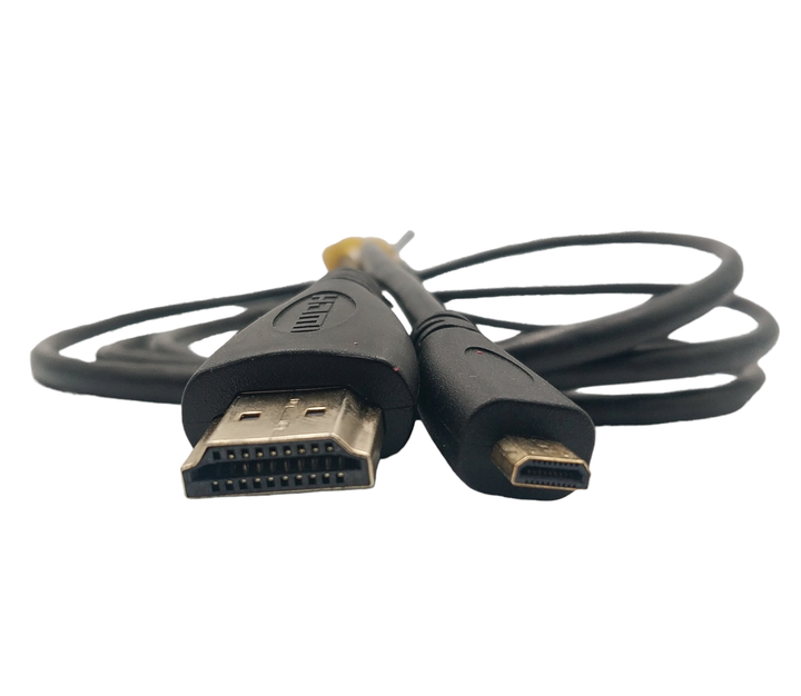 Кабель HDMI - Micro HDMI / V1.4 / 1.5 метра / Черный - изображение 2