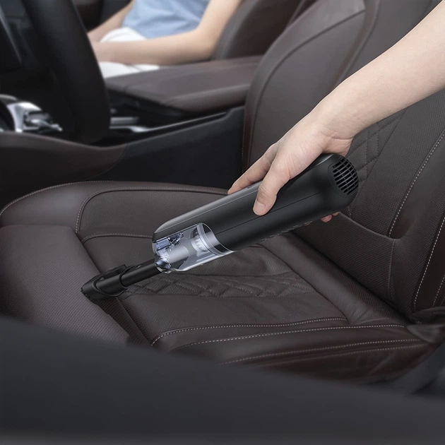 Автомобільний пилосос BASEUS Car Vacuum Cleaner Dark Space A1 |25min, 4000Pa| (VCAQ010002) - Фото 9 Автомобільний пилосос BASEUS Car Vacuum Cleaner Dark Space A1 |25min, 4000Pa| (VCAQ010002) - зображення 9