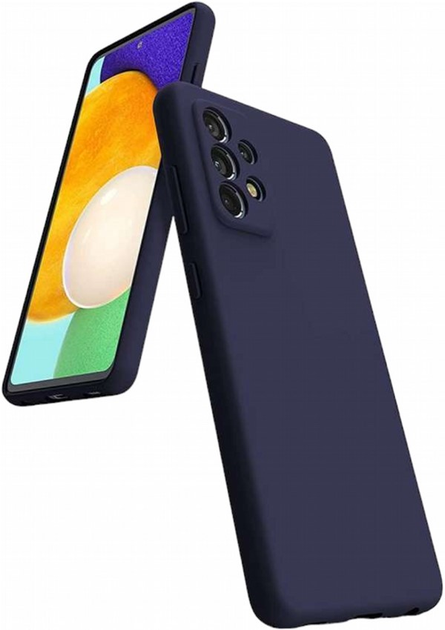 Панель Goospery Mercury Silicone для Samsung Galaxy A53 5G Navy (8809842244588) - зображення 1