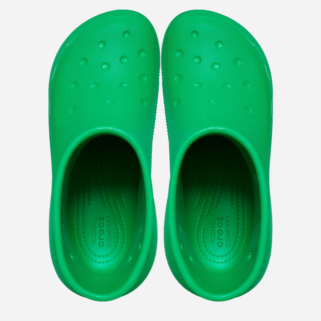 Kalosze dziecięce Crocs Classic Crush Rain Boot CR207946 33-34 Zielone (196265157174) - obraz 4