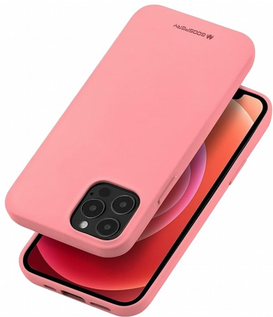 Etui Goospery Mercury Soft do Apple iPhone 13 Pro Max Różowy (8809824771873) - obraz 2