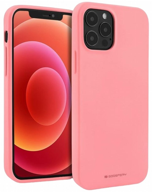 Панель Goospery Mercury Soft для Apple iPhone 14 Pro Max Pink (8809887825933) - зображення 1