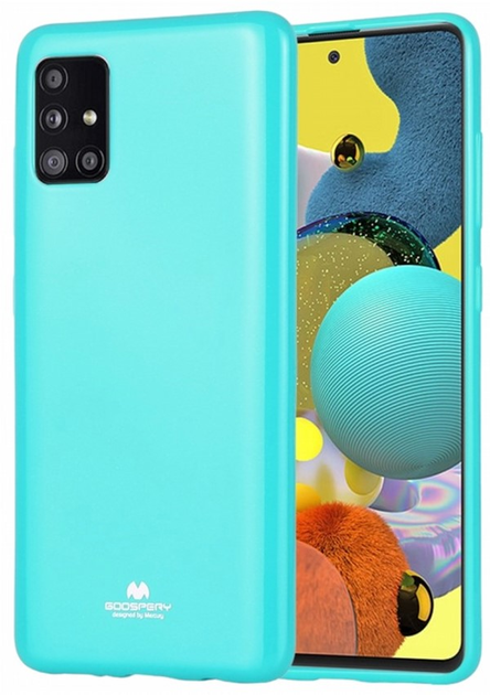 Панель Goospery Mercury Soft для Samsung Galaxy A51 5G Mint (8809724834593) - зображення 1