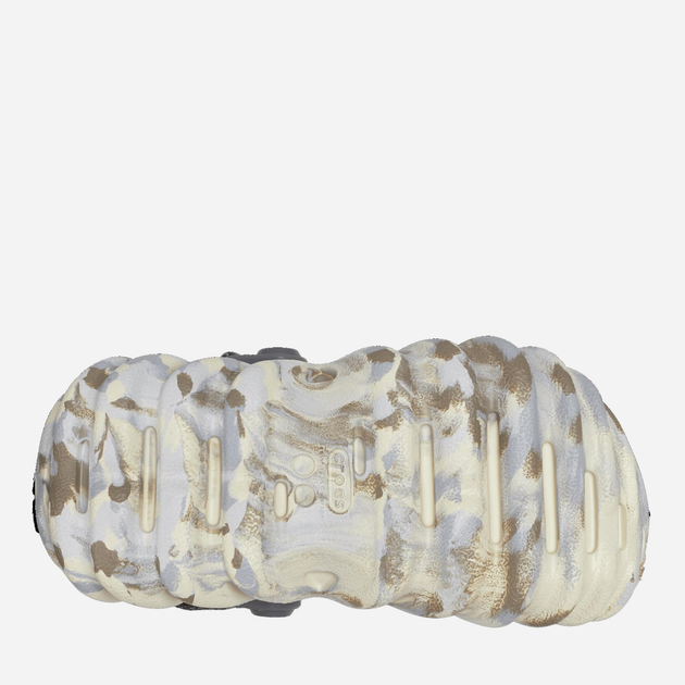 Дитячі крокси-сабо для хлопичка Crocs Echo Marbled Clog TCR208466 22-23 Бежеві (196265300297) - зображення 5