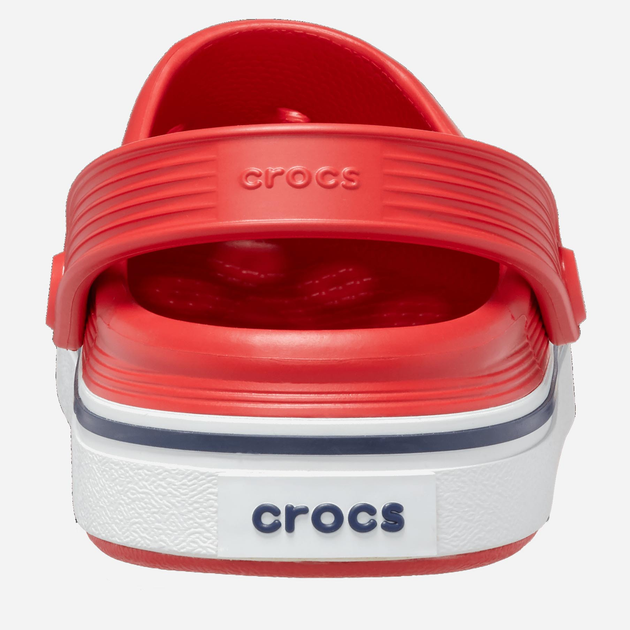 Дитячі крокси для хлопичка Crocs Off Court Clog KCR208477 32-33 Червоні (196265325085) - зображення 4