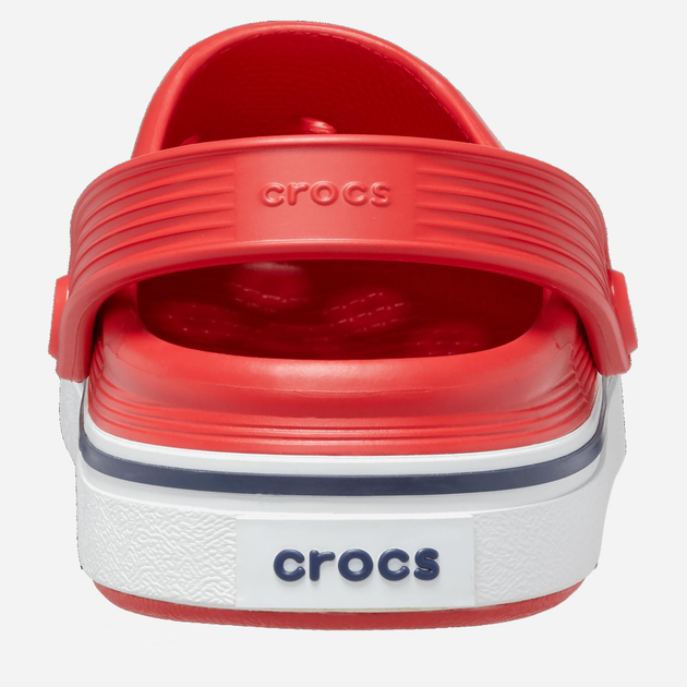 Chodaki chłopięce Crocs Off Court Clog TCR208479 25-26 Czerwone (196265325344) - obraz 4