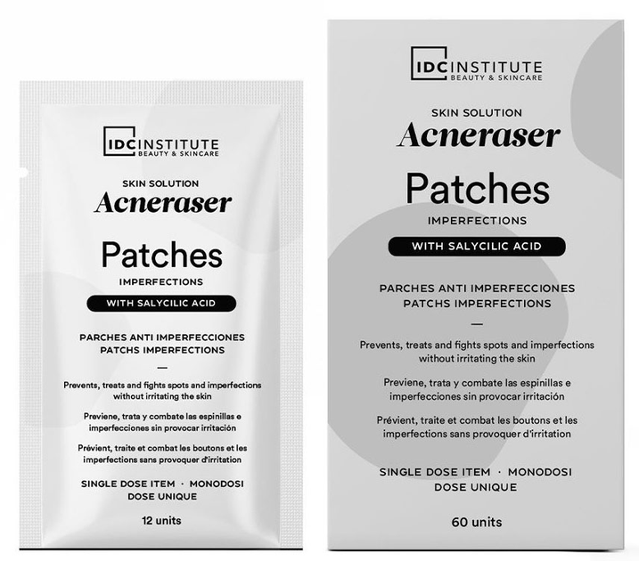 Патчі для обличчя IDC Institute Patches Imperfections With Aci Salicylic 60 шт (8436591924906) - зображення 1