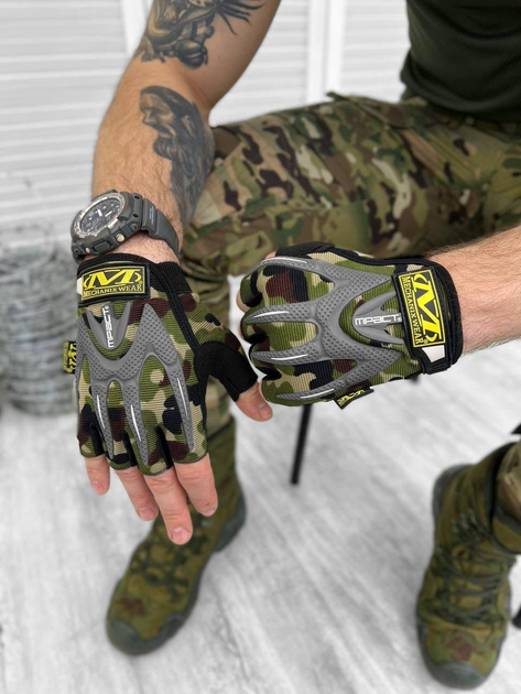 Тактичні рукавички Original Mechanix Wear M-Pact Multicam XXL - изображение 1