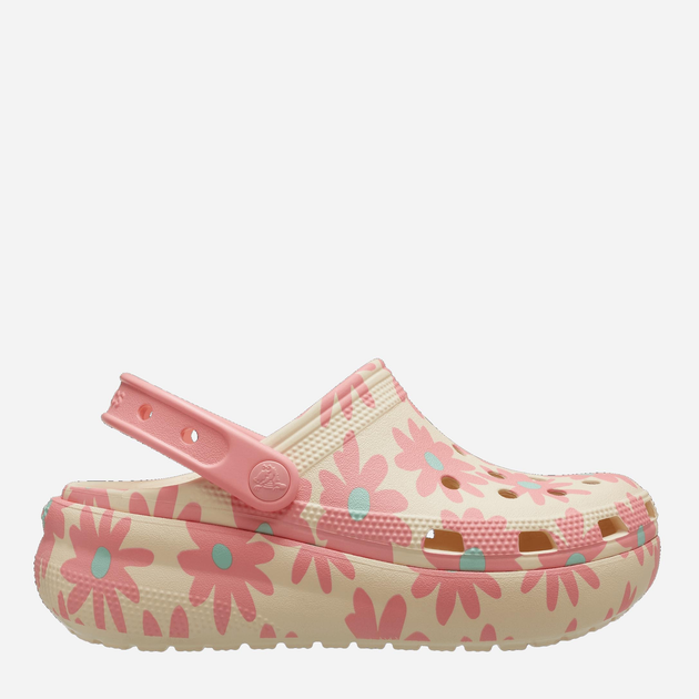 Chodaki dziecięce dla dziewczynki Crocs Classic Cutie Retro Resort Cgk CR208759 32-33 Wielokolorowe (196265344543) - obraz 1