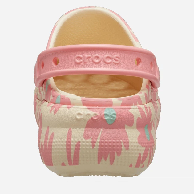Дитячі крокси-сабо для дівчинки Crocs Classic Cutie Retro Resort Cgk CR208759 30-31 Мультиколір (196265344536) - зображення 4