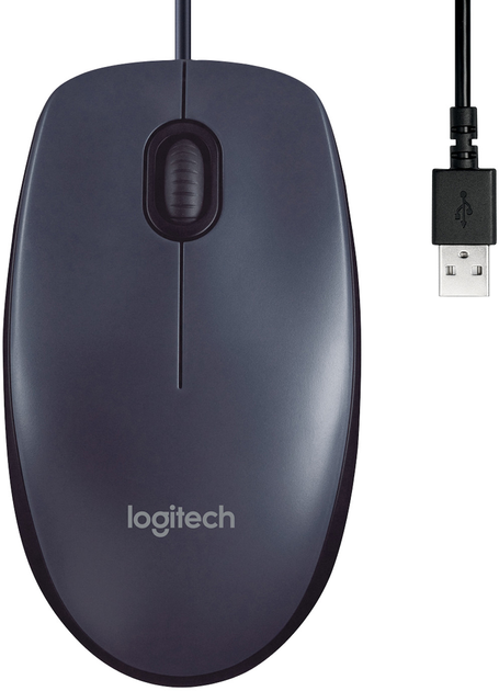 Мышь Logitech B100 USB Black (910-003357) - изображение 2