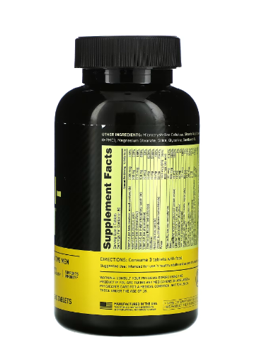 Мультивітаміни для активних чоловіків Optimum Nutrition Opti-Men (240 таблеток на 80 днів) - Фото 5 Мультивітаміни для активних чоловіків Optimum Nutrition Opti-Men (240 таблеток на 80 днів) - зображення 5