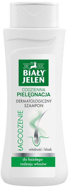 Szampon do włosów Biały Jeleń hipoalergiczne Dermatologiczny Łagodzenie 300 ml (5900133020324) - obraz 1