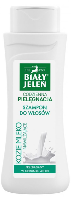 Шампунь для волосся Biały Jeleń козяче молоко Гіпоалергенний 300 мл (5900133013609) - зображення 1