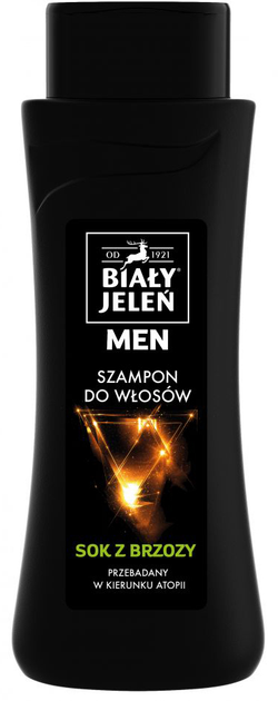 Szampon do włosów Biały Jeleń Men z sokiem z brzozy 300 ml (5900133014262) - obraz 1