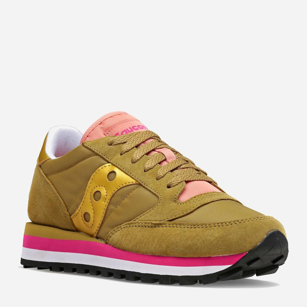 Buty sportowe damskie na platformie do kostki Saucony Jazz Triple S60530-23 42 (10US) 26.5 cm Oliwkowe (195018447500) - obraz 2