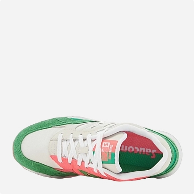 Жіночі кросівки Saucony Jazz Court S70751-02 38.5 (6US) 24 см Зелений/Білий (195019041080) - зображення 5