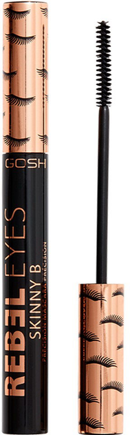 Туш для вій Gosh Rebel Eyes Skinny B Mascara 001 Extreme Black 6 мл (5711914152055) - зображення 1