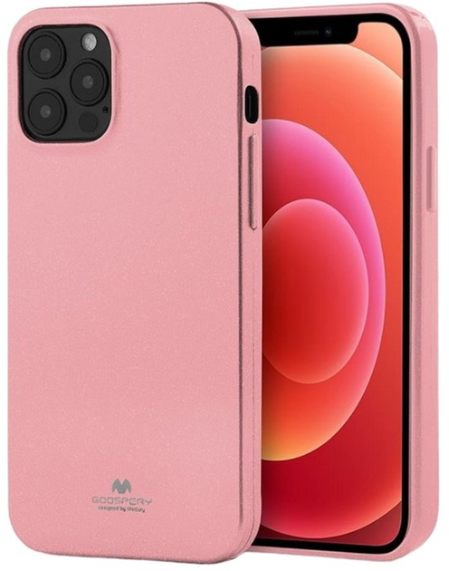 Etui Mercury Jelly Case do Apple iPhone 12 mini Pink (8809745636145) - obraz 1