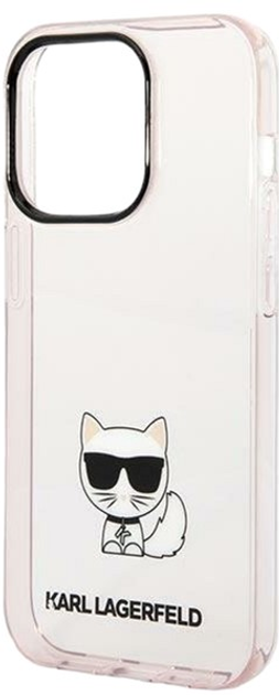 Панель Karl Lagerfeld Choupette Body для Apple iPhone 14 Pro Max Transparent (3666339076504) - зображення 2