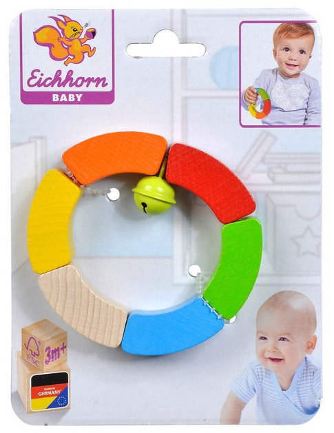 Zabawka dla niemowląt Eichhorn Chwytak sześciokątny (4051902001288) - obraz 1