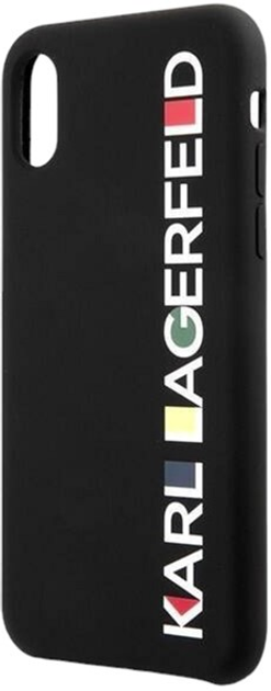 Etui Karl Lagerfeld Glossy Bauhau do Apple iPhone X/XS Black (3700740468821) - obraz 3