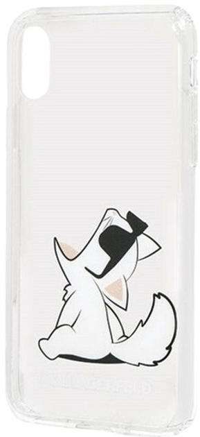 Панель Karl Lagerfeld Choupette Fun для Apple iPhone X/Xs Transparent (3700740435984) - зображення 2