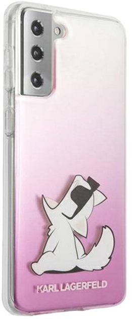 Панель Karl Lagerfeld Choupette Fun для Samsung Glalaxy S21 Ultra Pink (3700740496985) - зображення 3
