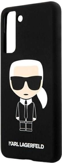 Etui Karl Lagerfeld Silicone Ikonik do Samsung Glalaxy S21 Plus Black (3700740496824) - obraz 2