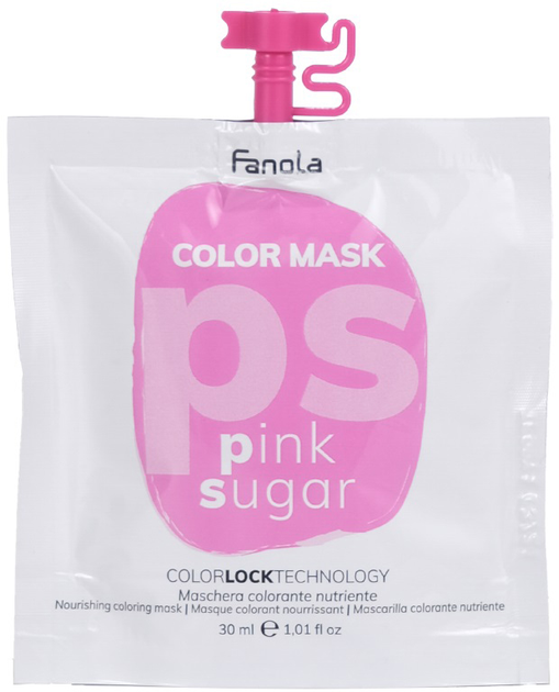 Маска для волос Fanola Color Mask Sugar Pink 30 мл (8008277761121 ...