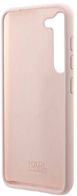 Etui Karl Lagerfeld Silicone Ikonik do Samsung Galaxy S23 Pink (3666339117610) - obraz 2