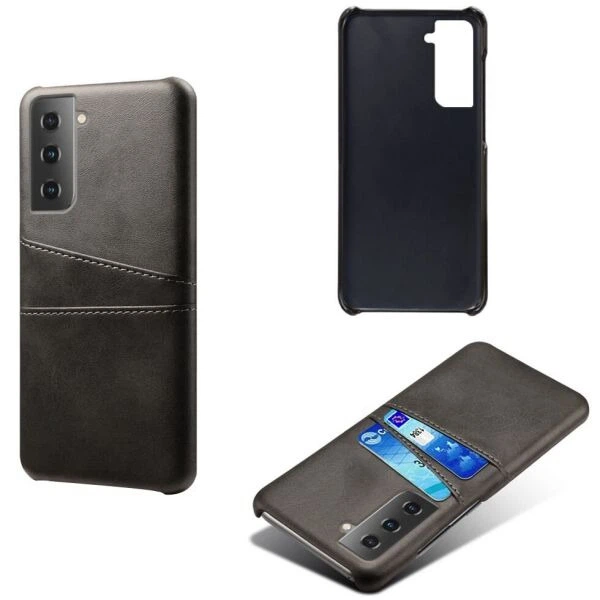Защитный чехол Deexe Pocket Case для Samsung Galaxy S21 (G991) - Black - изображение 2