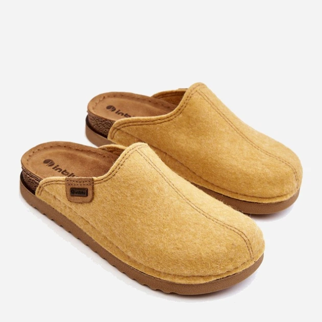 Kapcie domowe damskie z zakrytymi palcami Inblu DJ000010 37 Żółte (5905677966220) - obraz 8