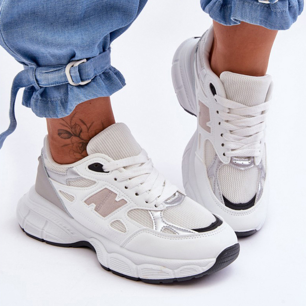 Buty sportowe damskie damskie Venice 40 Białe (5905677437751) - obraz 3